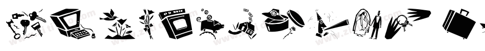 DFPingJuStd W7-B5pc-字体转换
